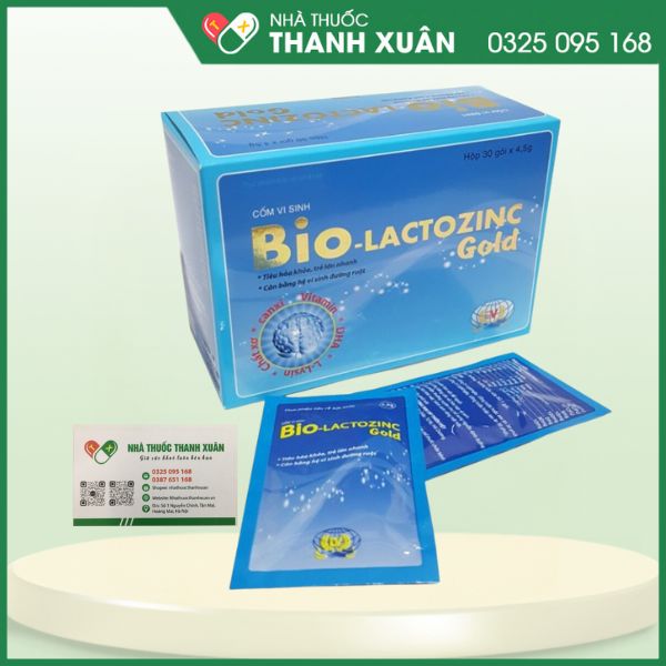 Bio-Lactozinc Gold - Giúp bổ sung các lợi khuẩn đường ruột